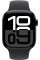 Apple Watch Series 10 GPS 42mm Jet Black Aluminium Case with Black Sport Band - M/L