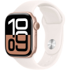 Apple Watch Series 10 GPS 42mm Rose Gold Aluminium Case with Light Blush Sport Band - S/M Apple Watch Series 10 GPS 42mm Rose Gold Aluminium Case with Light Blush Sport Band - S/M