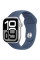 Apple Watch Series 10 GPS 42mm Silver Aluminium Case with Denim Sport Band - S/M