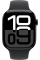 Apple Watch Series 10 GPS 46mm Jet Black Aluminium Case with Black Sport Band - M/L