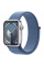 Apple Watch Series 9 GPS 41mm Silver Aluminum Case with Winter Blue Sport Loop