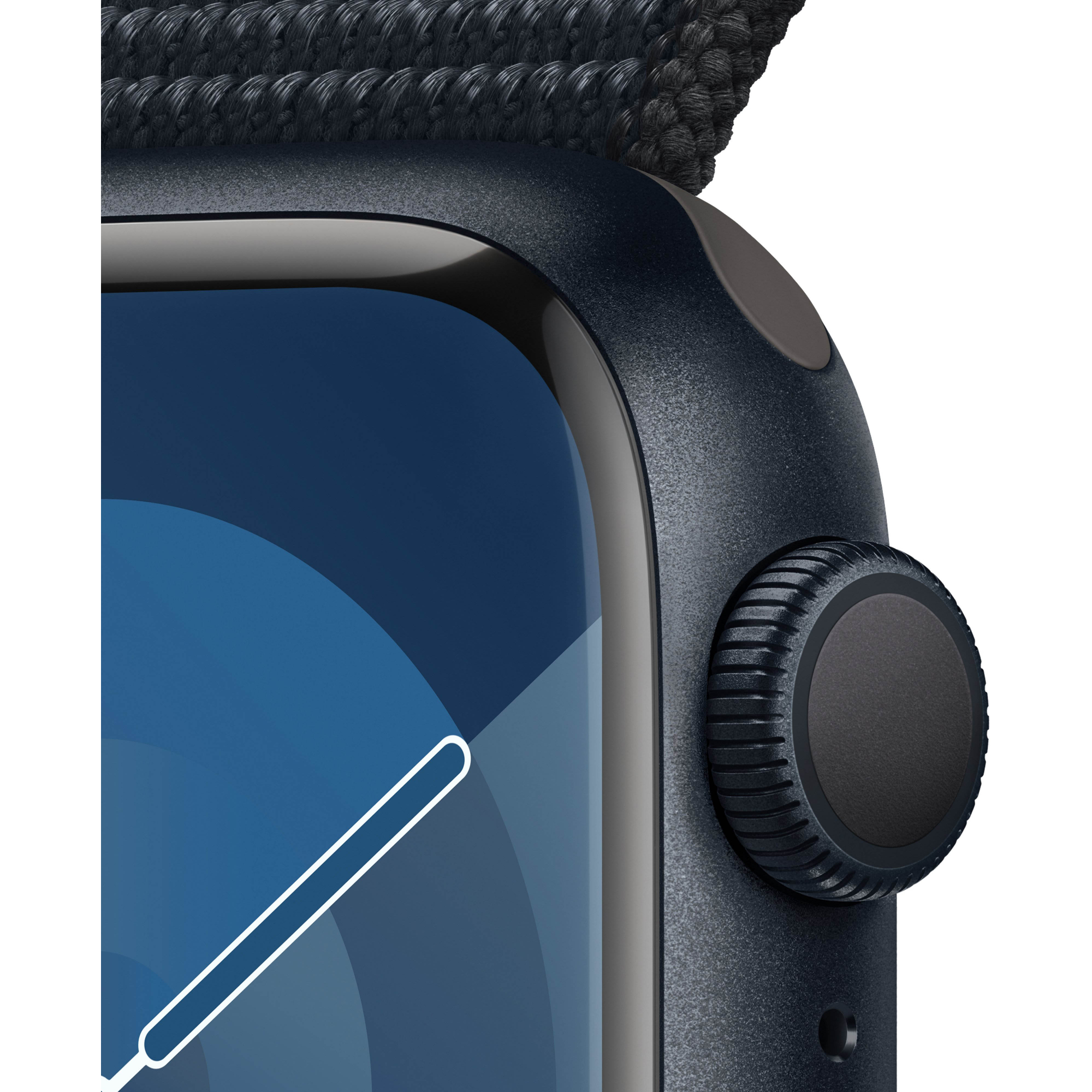 Apple Watch Series 9 GPS 41mm Midnight Aluminum Case with Midnight Sport Loop