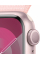 Apple Watch Series 9 GPS 41mm Pink Aluminum Case with Light Pink Sport Loop