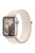 Apple Watch Series 9 GPS 41mm Starlight Aluminum Case with Starlight Sport Loop