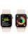 Apple Watch Series 9 GPS 41mm Starlight Aluminum Case with Starlight Sport Loop