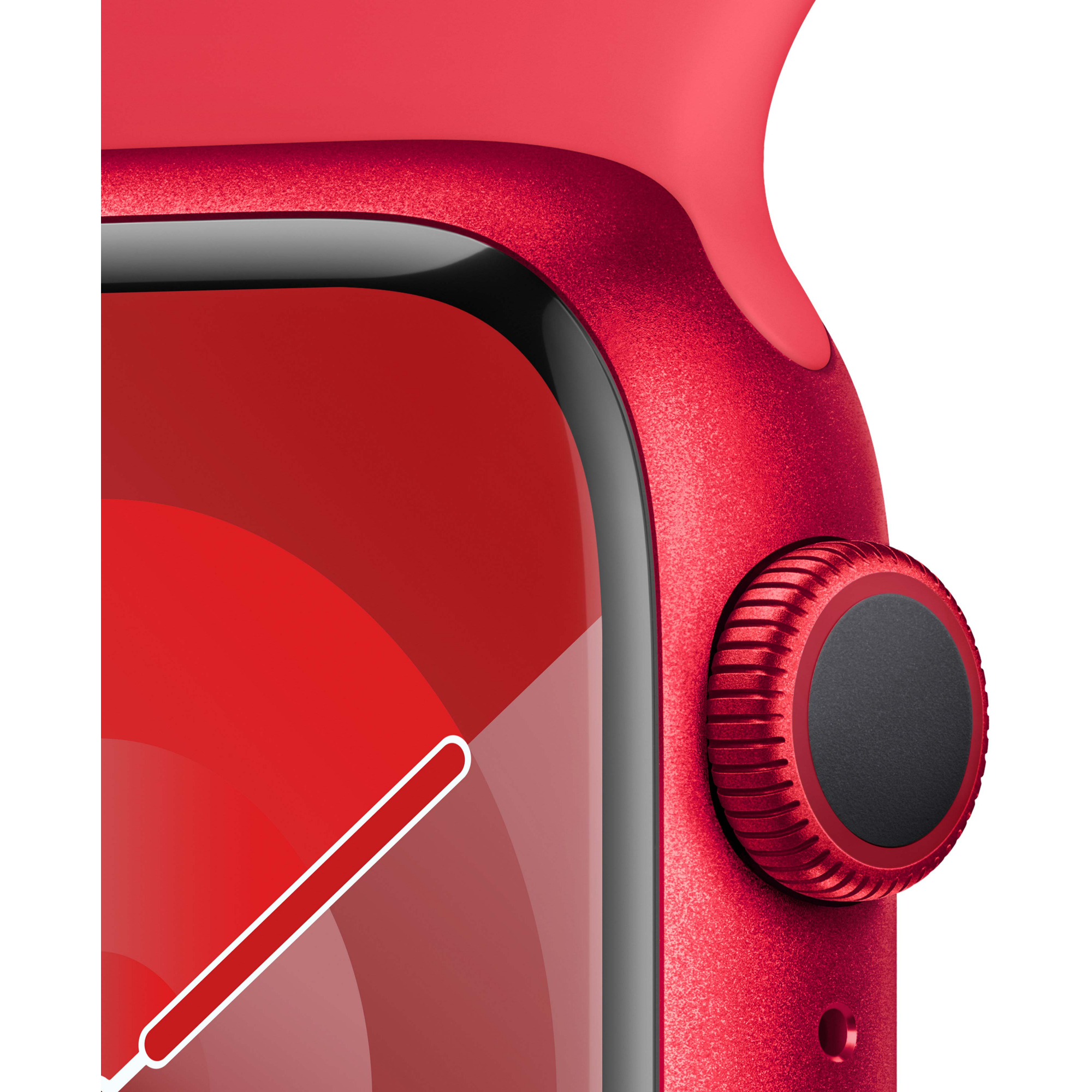 Apple Watch Series 9 41mm GPS (PRODUCT)RED Aluminum Case with Red Sport Band (M/L)