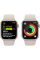 Apple Watch Series 9 41mm GPS Starlight Aluminum Case with Starlight Sport Band (M/L)