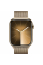 Apple Watch Series 9 GPS + LTE 41mm Gold Stainless Steel Case with Gold Milanese Loop