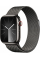 Apple Watch Series 9 GPS + LTE 41mm Graphite Stainless Steel Case with Graphite Milanese Loop