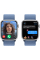 Apple Watch Series 9 GPS 45mm Silver Aluminum Case with Winter Blue Sport Loop