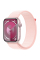 Apple Watch Series 9 GPS 45mm Pink Aluminum Case with Light Pink Sport Loop