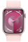 Apple Watch Series 9 GPS 45mm Pink Aluminum Case with Light Pink Sport Loop