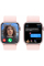 Apple Watch Series 9 GPS 45mm Pink Aluminum Case with Light Pink Sport Loop
