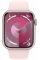 Apple Watch Series 9 45mm GPS Pink Aluminum Case with Light Pink Sport Band (M/L)
