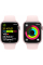 Apple Watch Series 9 45mm GPS Pink Aluminum Case with Light Pink Sport Band (M/L)