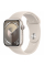 Apple Watch Series 9 45mm GPS Starlight Aluminum Case with Starlight Sport Band (M/L)