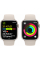 Apple Watch Series 9 45mm GPS Starlight Aluminum Case with Starlight Sport Band (M/L)