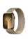 Apple Watch Series 9 GPS + LTE 45mm Gold Stainless Steel Case with Gold Milanese Loop