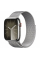 Apple Watch Series 9 GPS + LTE 45mm Silver Stainless Steel Case with Silver Milanese Loop