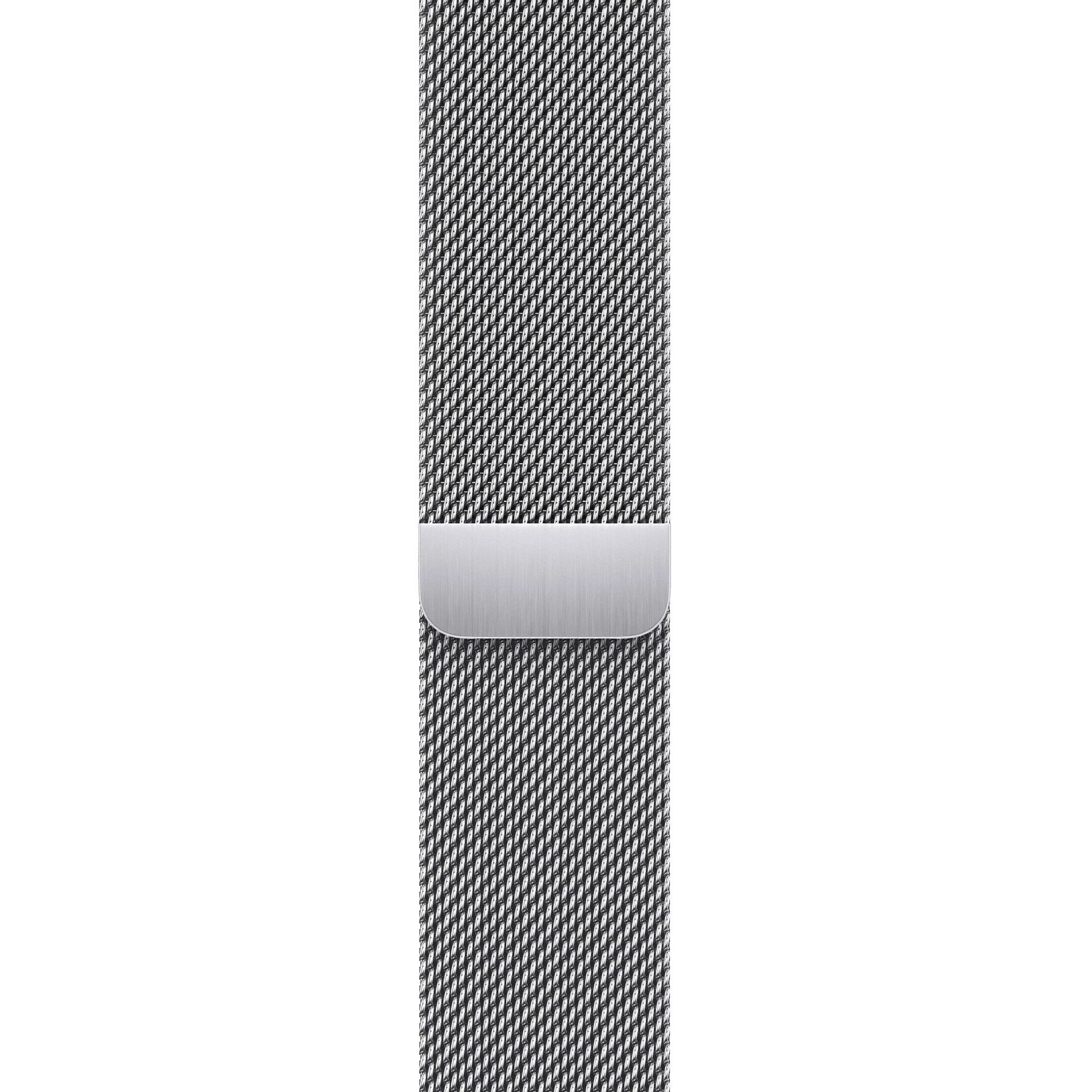Apple Watch Series 9 GPS + LTE 45mm Silver Stainless Steel Case with Silver Milanese Loop