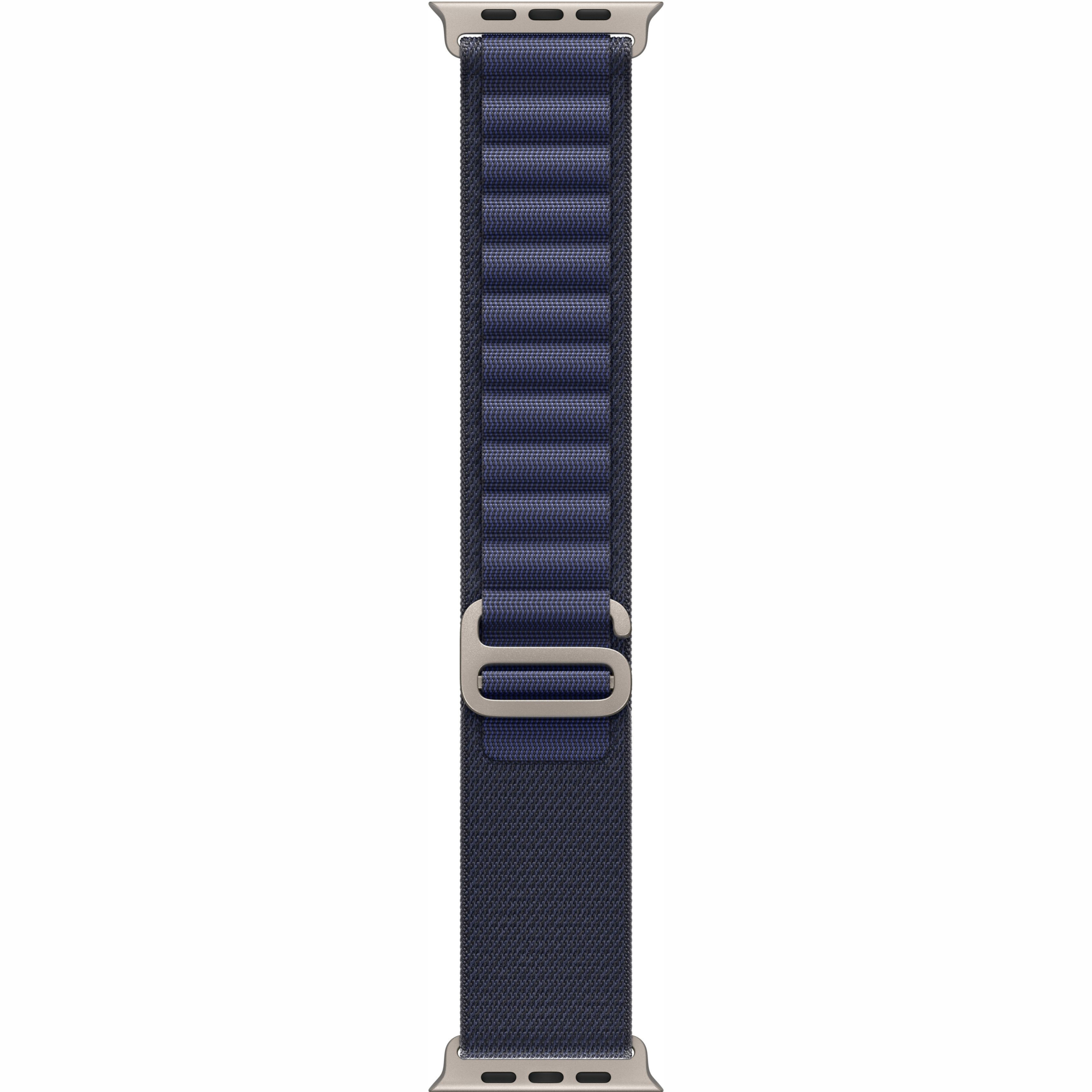 Apple Watch Ultra 2 49mm Natural Titanium Case with Navy Alpine Loop (Medium) 2024