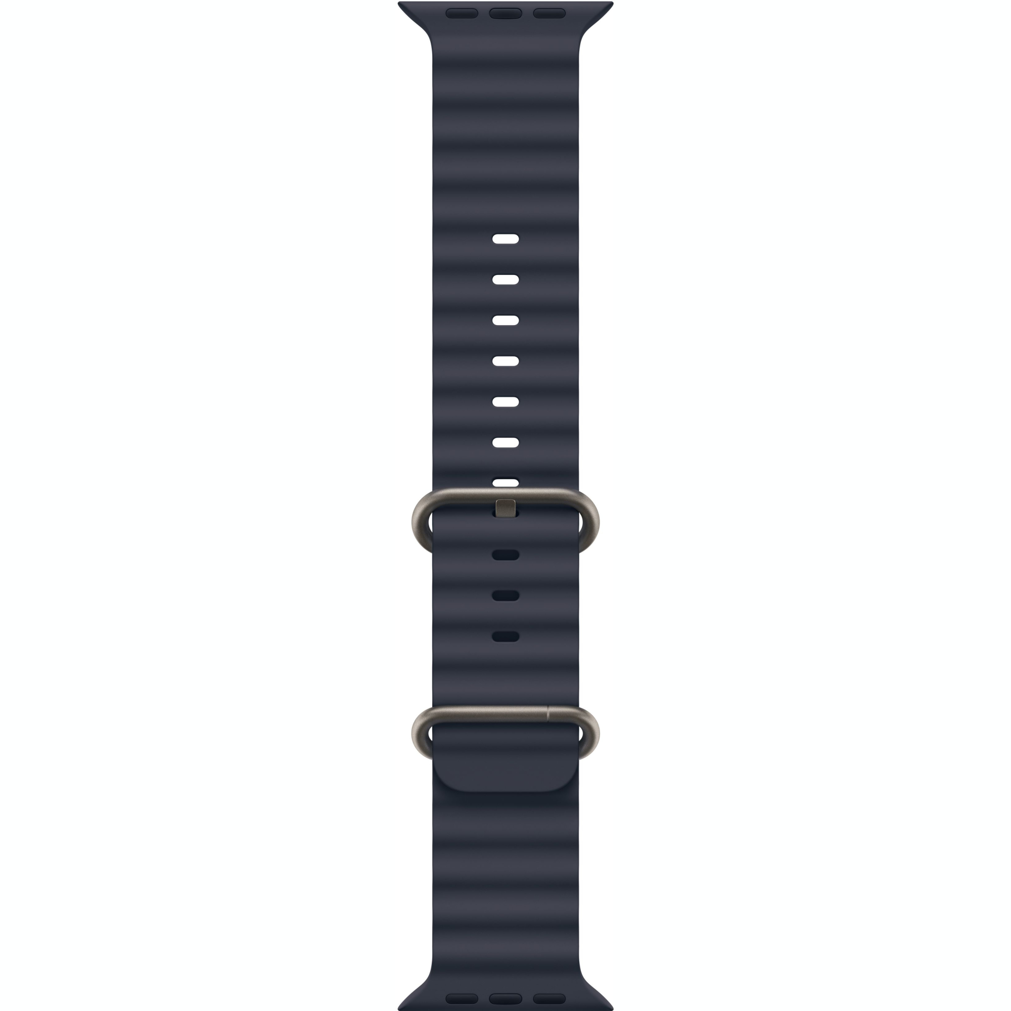Apple Watch Ultra 2 49mm Natural Titanium Case with Navy Ocean Band 2024