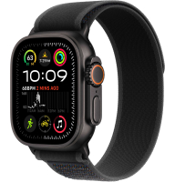 Apple Watch Ultra 2 49mm Black Titanium Case with Black Trail Loop M/L 2024