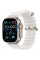 Apple Watch Ultra 2 49mm Titanium Case with White Ocean Band