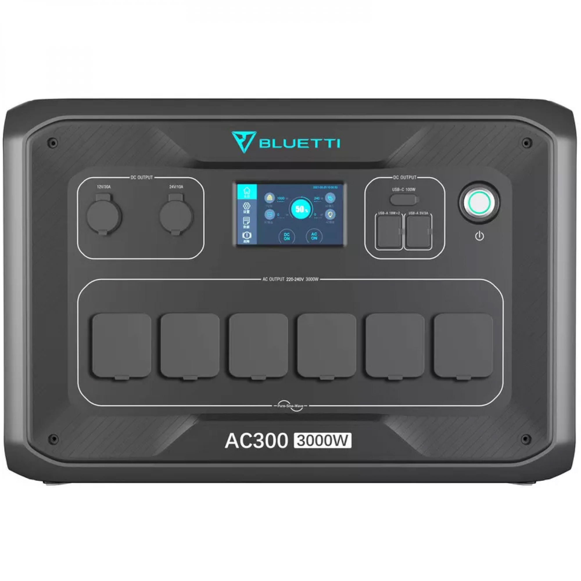 Зарядна станція BLUETTI Home Battery Backup AC300+B300 3072Wh/3000W