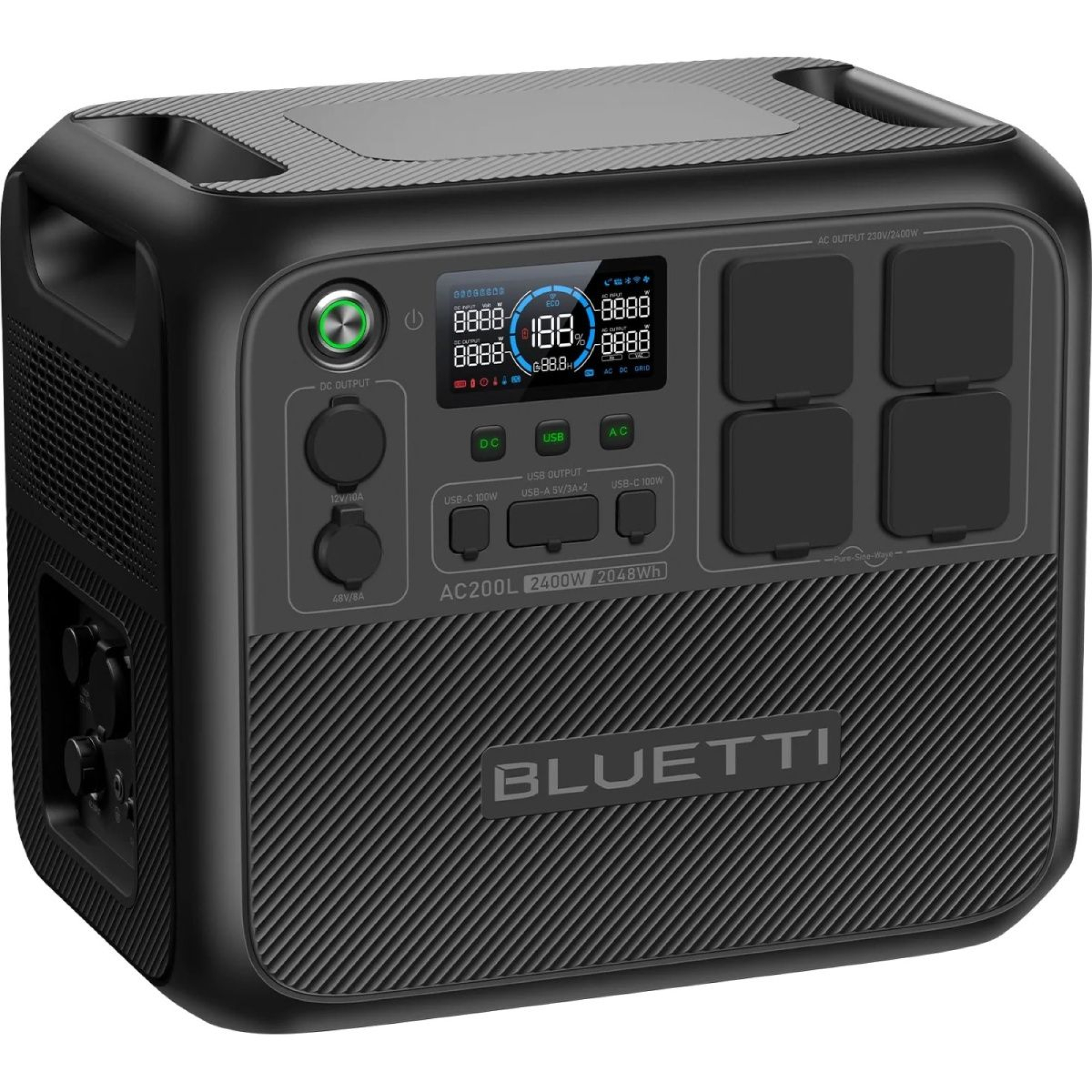 Зарядна станція BLUETTI AC200L 2400W