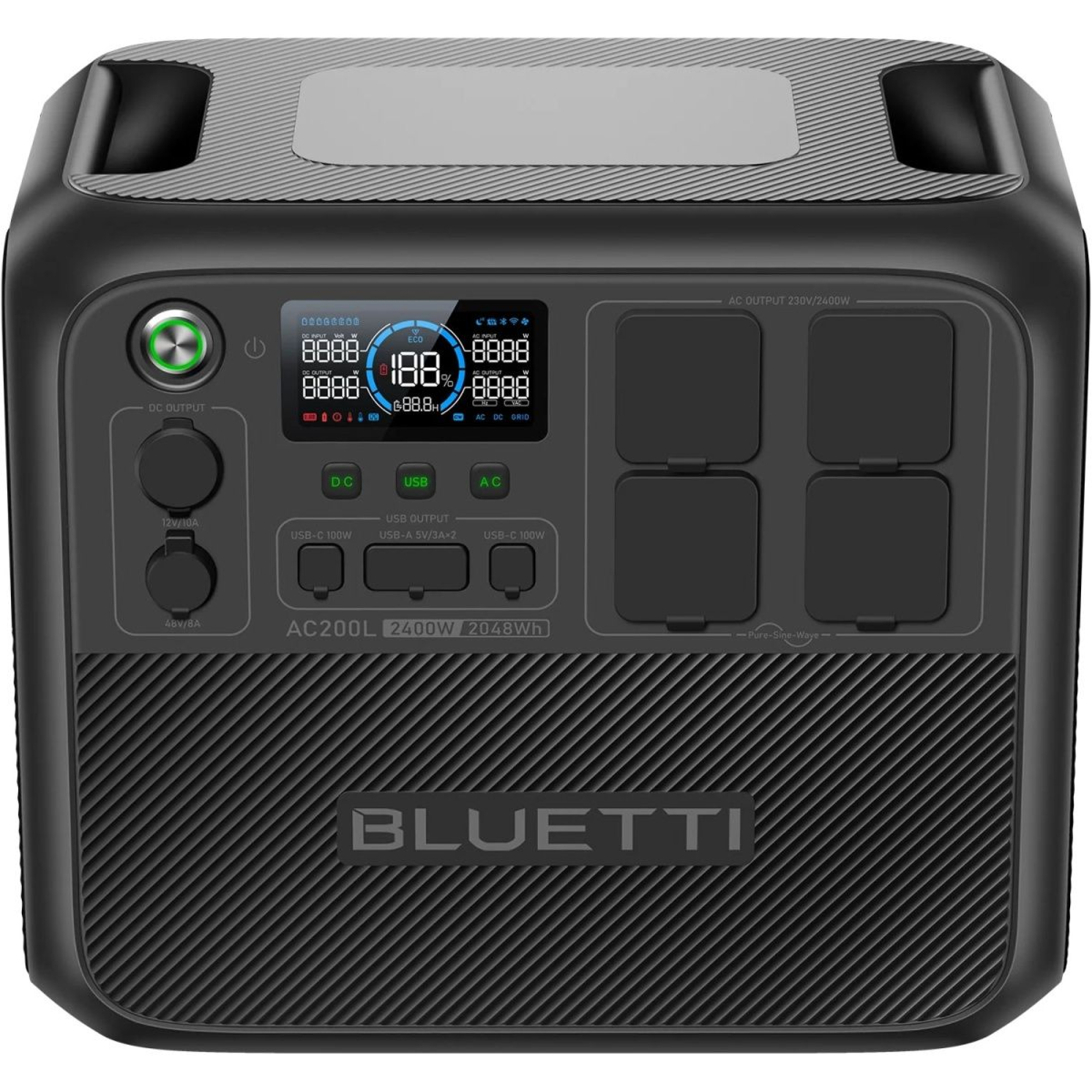 Зарядна станція BLUETTI AC200L 2400W