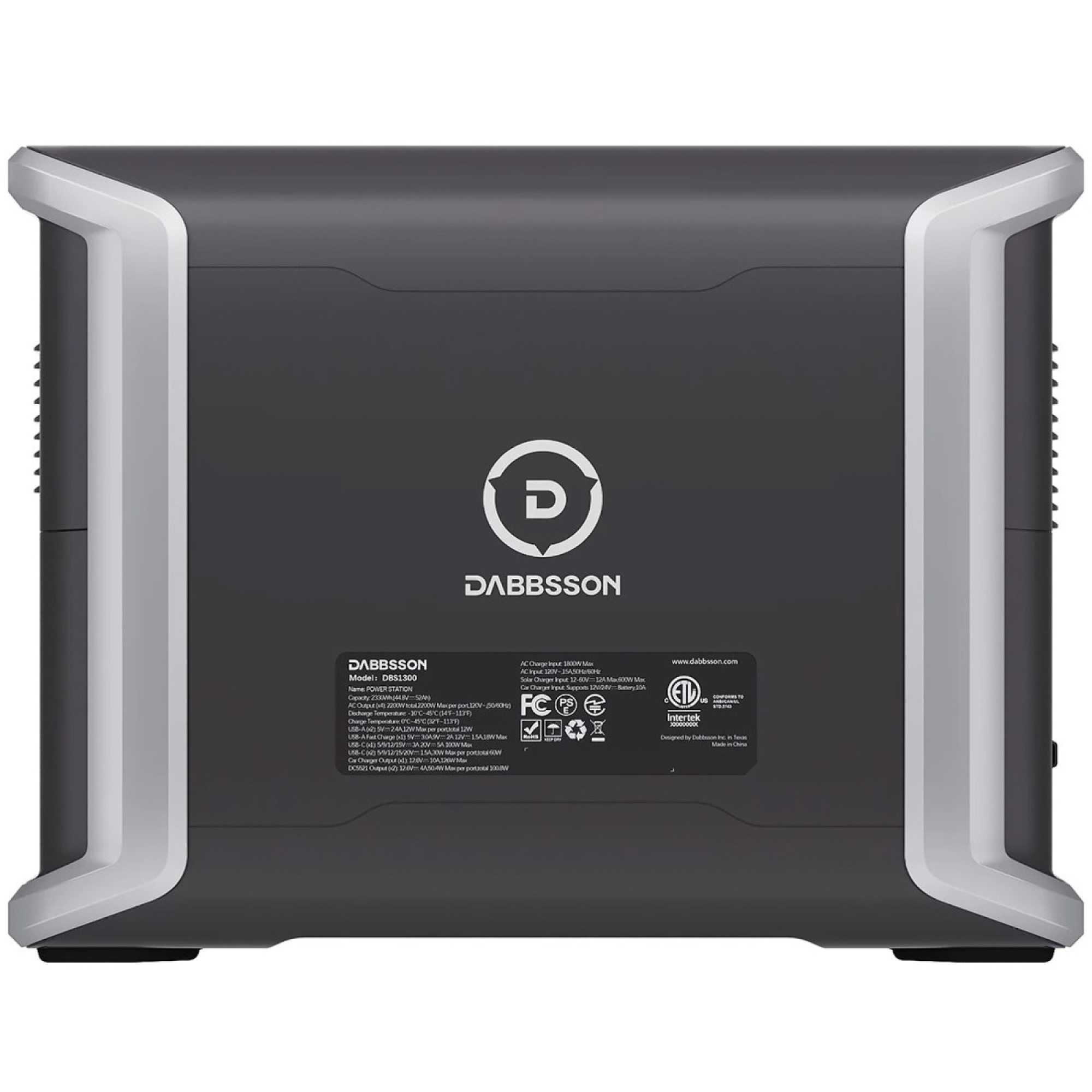 Зарядна станція Dabbsson DBS2300
