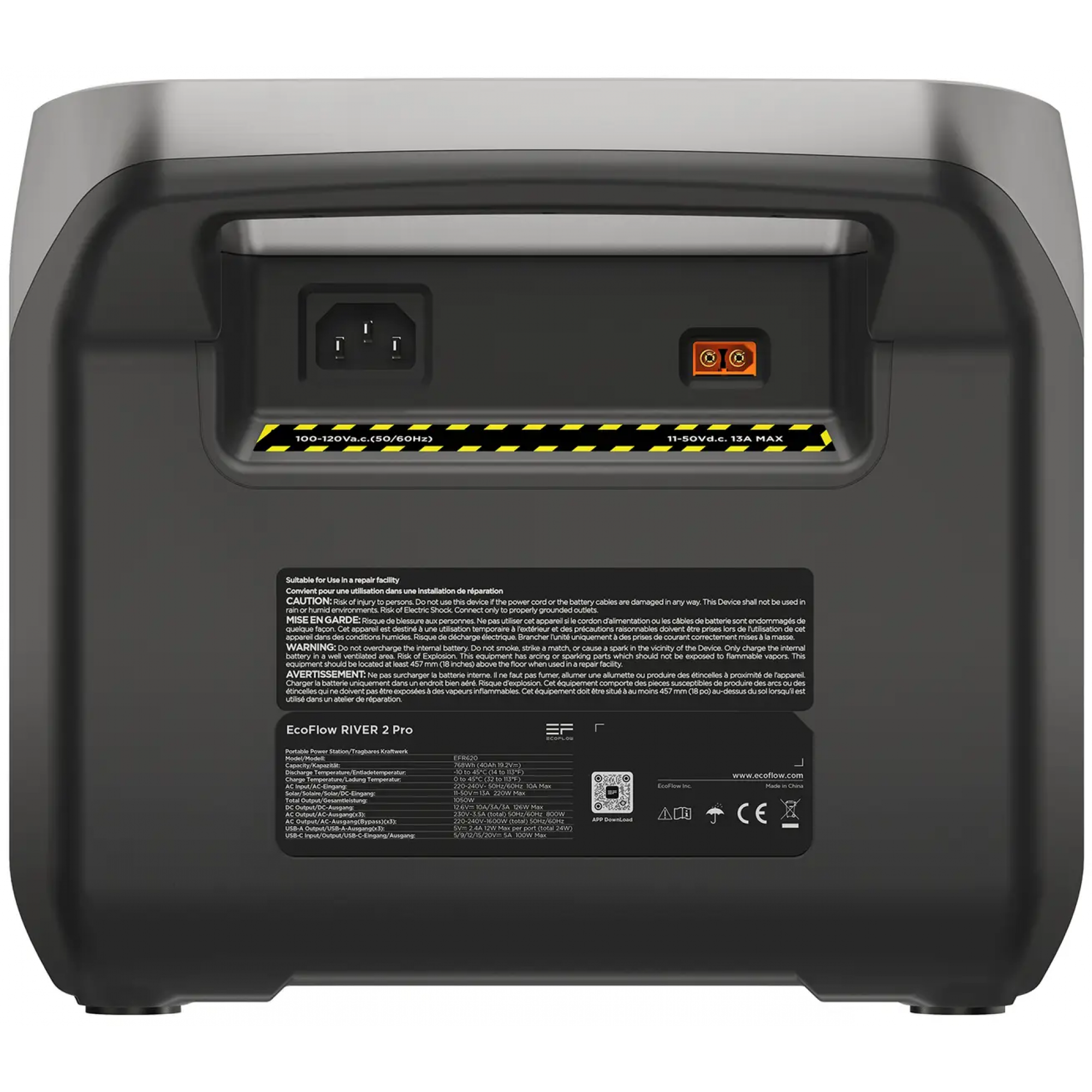 Зарядна станція EcoFlow RIVER 2 Pro (768 Вт·год)