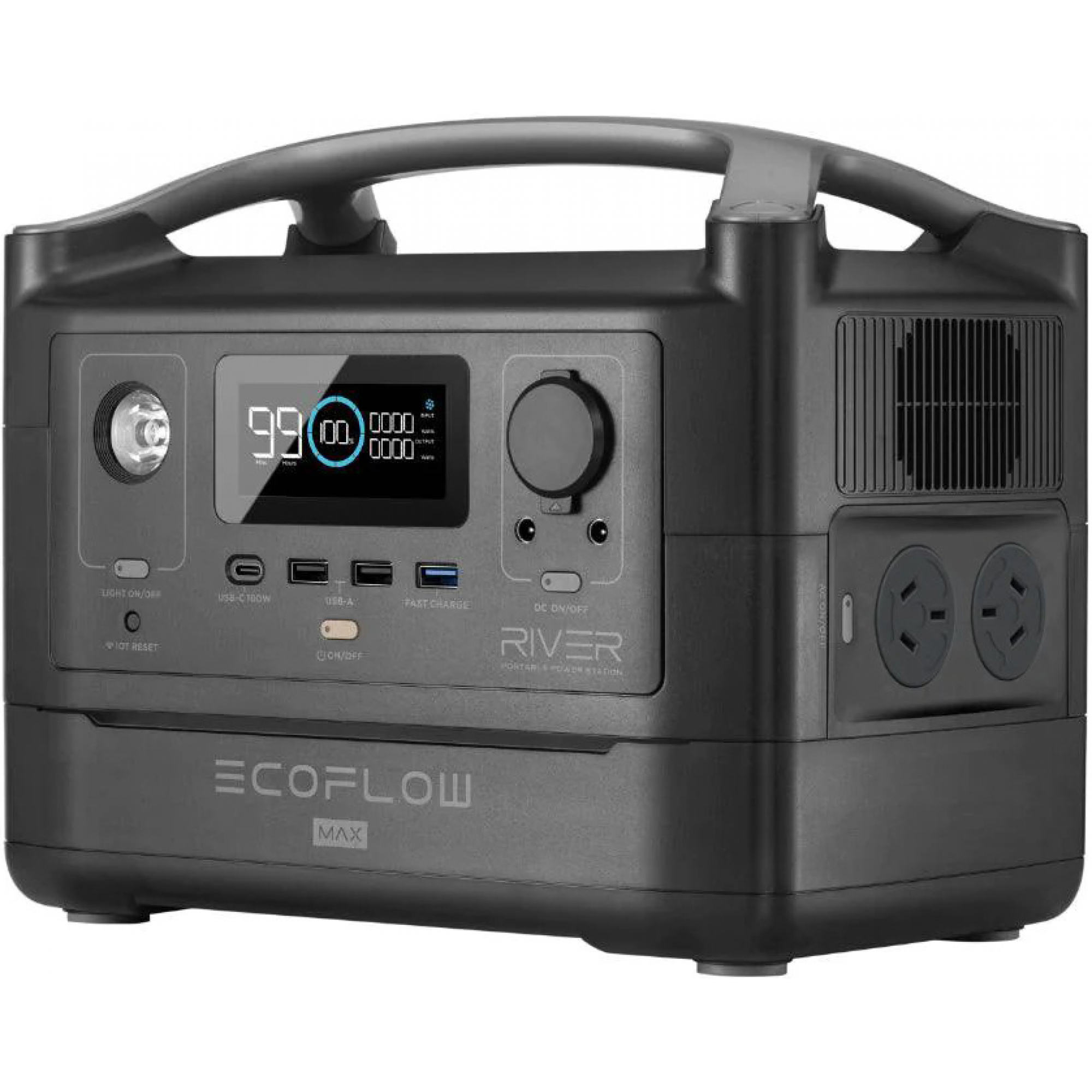 Зарядна станція EcoFlow RIVER Max (576 Вт·год)