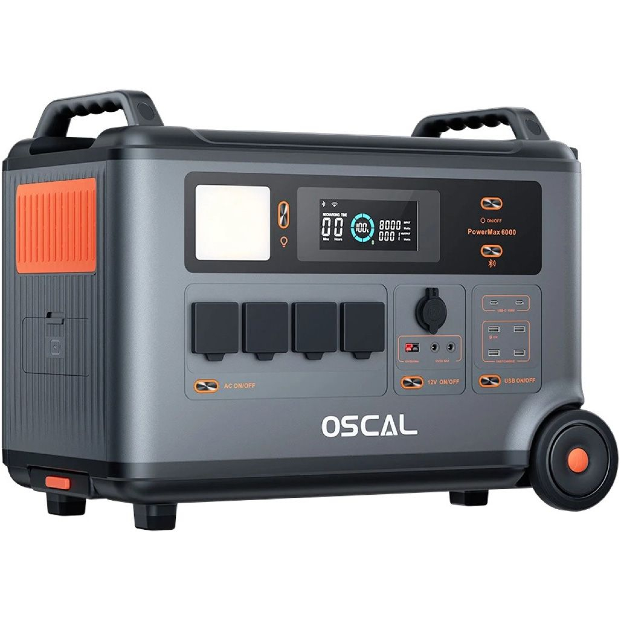 Зарядна станція Oscal PowerMax 6000
