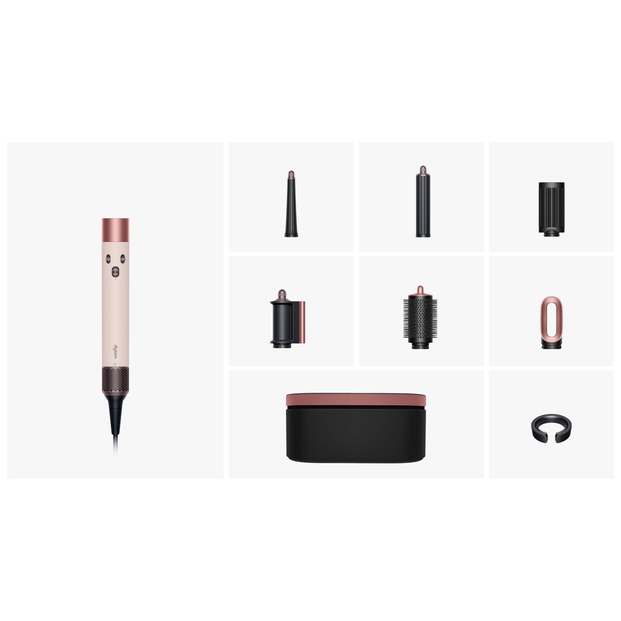 Стайлер для прямого та хвилястого волосся Dyson Airwrap i.d. HS08 (Ceramic Pink/Rose Gold)