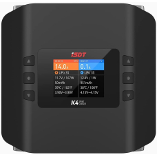 iSDT K4 AC 400W DC 600Wx2 - зарядний пристрій для дрона