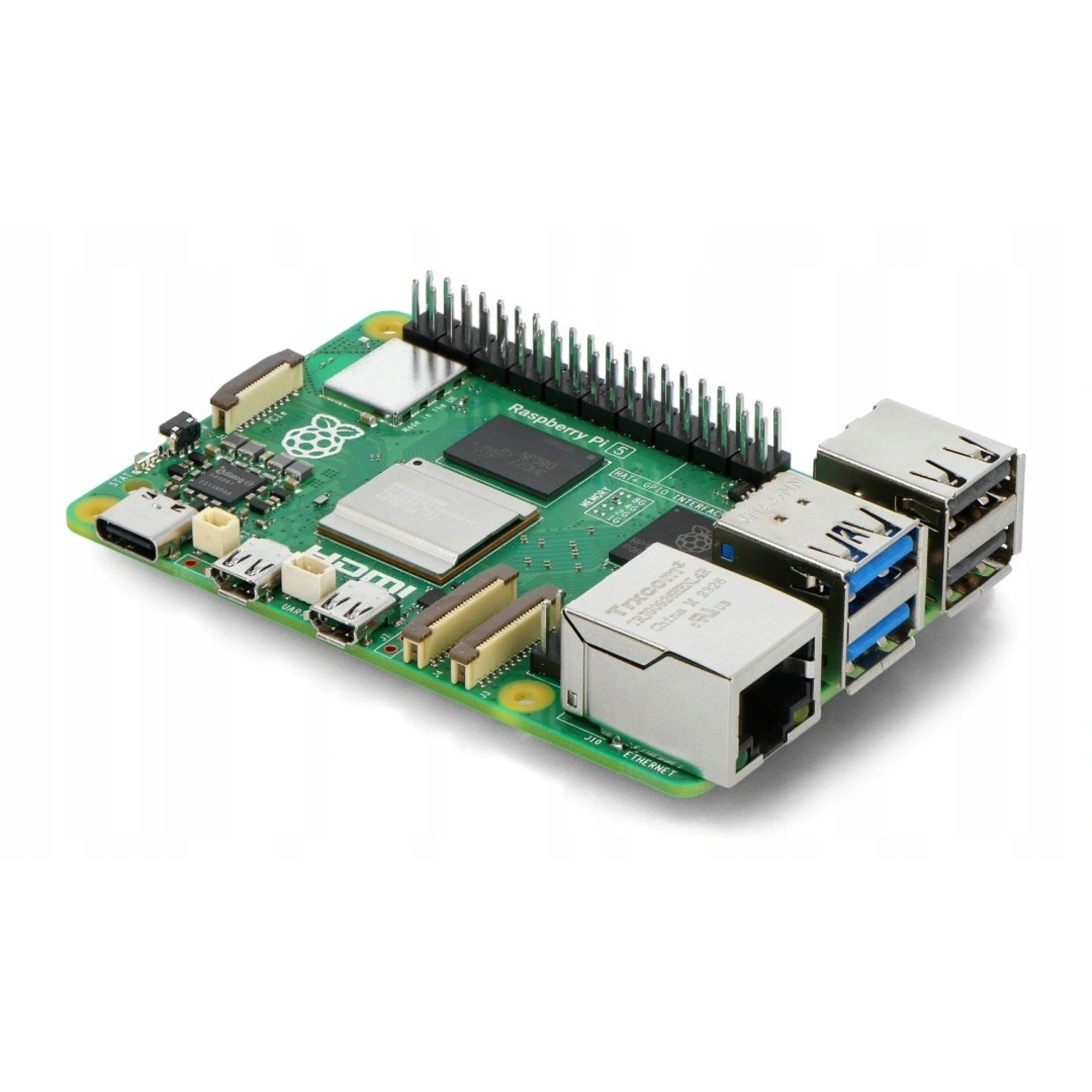 Купити Мікрокомп'ютер Raspberry Pi 5 16GB (RPI5-16GB-SINGLE): ціна