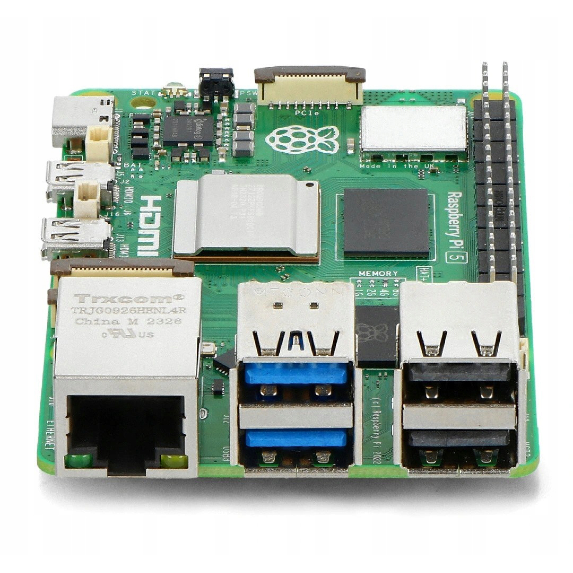 ミニPC Raspberry Pi 5 16GB RAM Купити Мікрокомп'ютер Raspberry Pi 5 16GB (RPI5-16GB-SINGLE): ціна