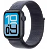 Apple Watch SE 3 GPS, 40mm Midnight Aluminum Case with Anchor Blue Sport Loop