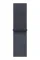 Apple Watch SE 3 GPS, 44mm Midnight Aluminum Case with Anchor Blue Sport Loop