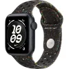 Apple Watch SE 3 GPS, 40mm Midnight Aluminum Case with Midnight Black Nike Sport Band (S/M)