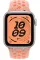 Apple Watch SE 3 GPS, 44mm Starlight Aluminum Case with Alpenglow Pink Nike Sport Band (M/L)