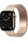 Apple Watch Series 11 46mm Gold Titanium Case with Gold Link Bracelet