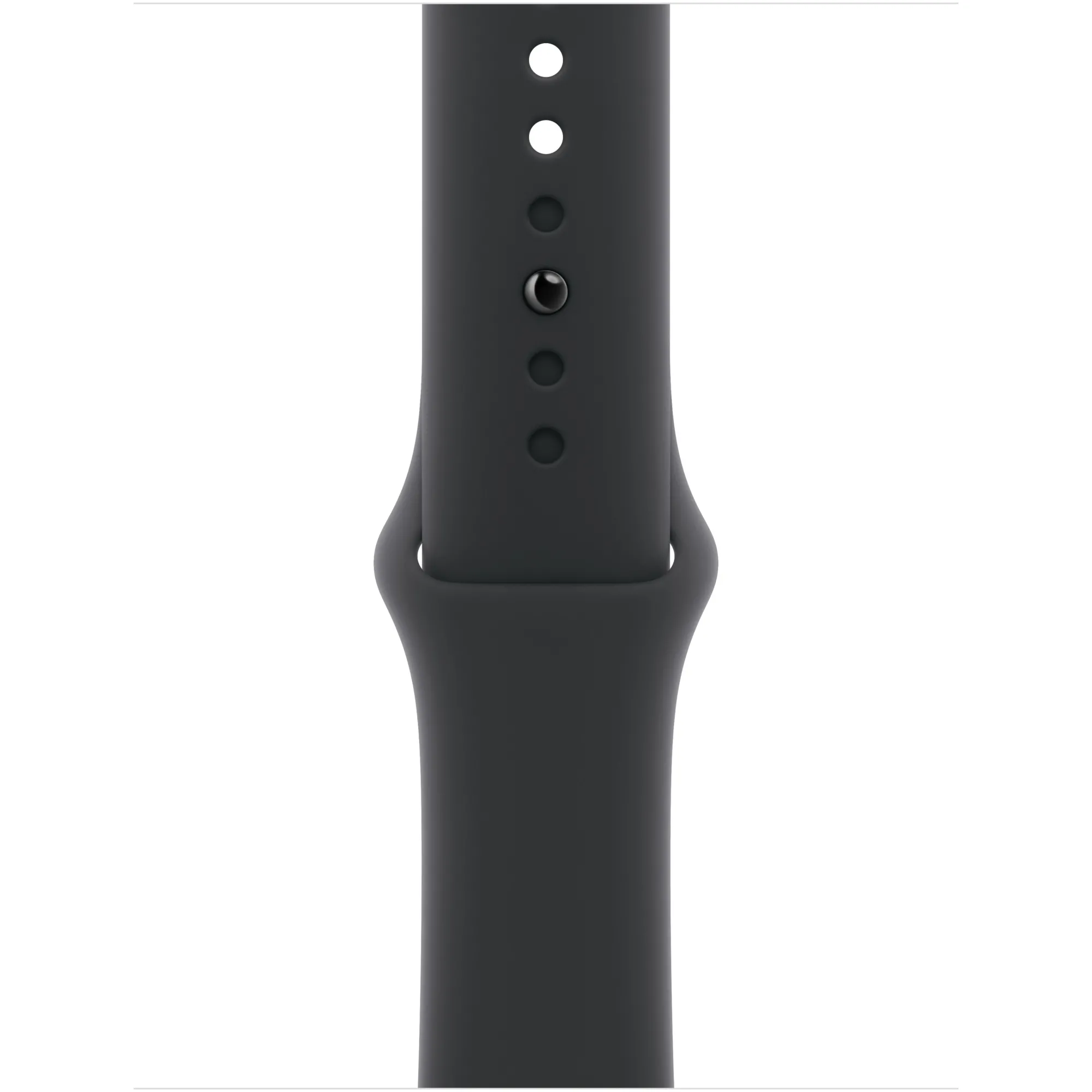 Apple Watch Series 11 GPS, 42mm Jet Black Aluminum Case with Black Sport Band - M/L