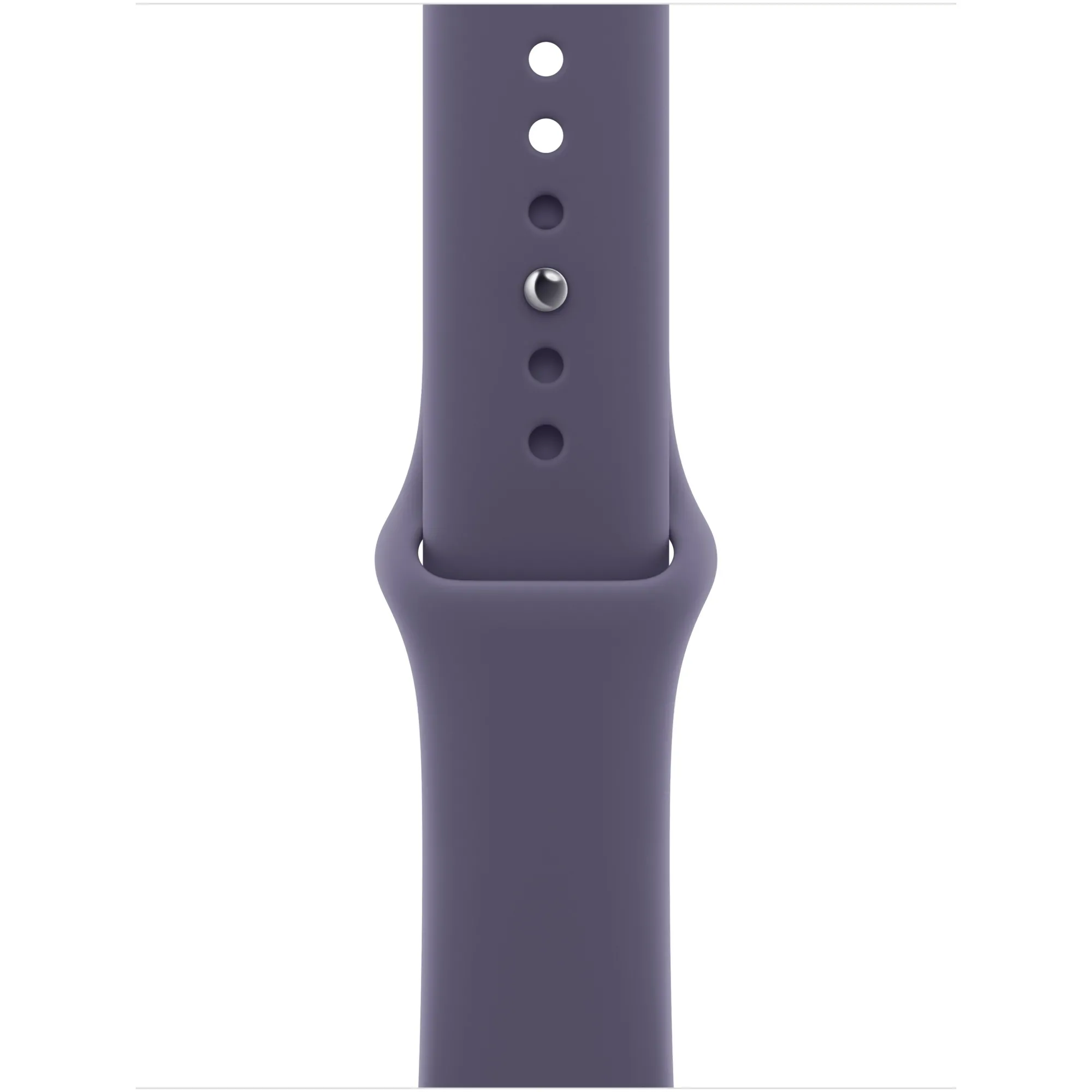 Apple Watch Series 11 GPS, 42mm Silver Aluminum Case with Purple Fog Sport Band - M/L
