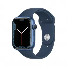 Apple Watch Series 7 45mm GPS Blue Aluminum Case With Blue Sport Band