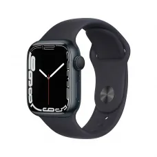 Apple Watch Series 7 45mm GPS Midnight Aluminum Case With Midnight Sport Band
