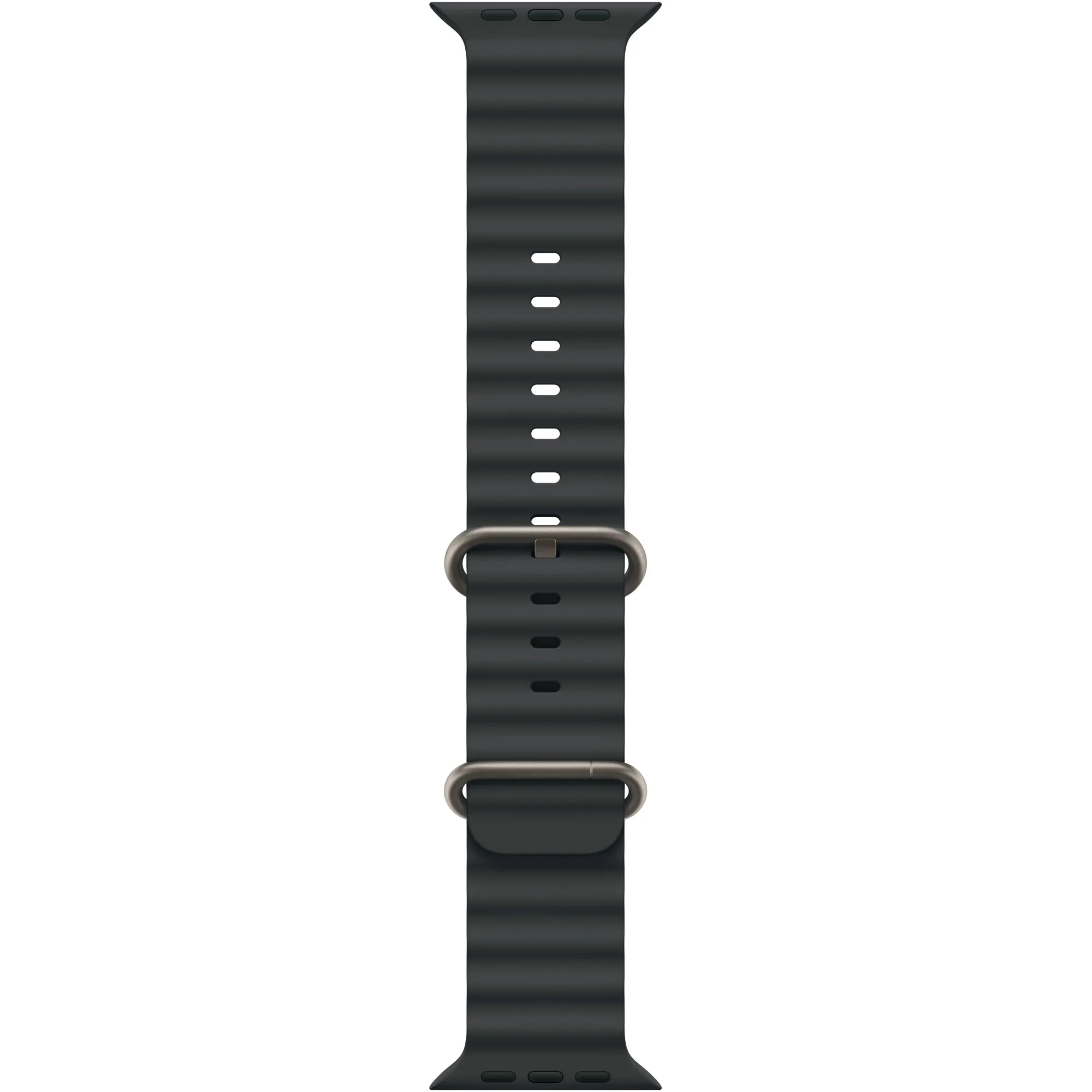 Apple Watch Ultra 3 GPS + Cellular, 49mm Natural Titanium Case with Black Ocean Band