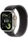 Apple Watch Ultra 3 GPS + Cellular, 49mm Natural Titanium Case with Black/Charcoal Trail Loop - M/L